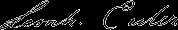  Signature of  Leonhard Euler 