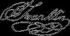  Signature of  Benjamin Franklin 