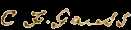  Signature of  C. F. Gauss 