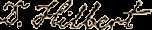  Signature of David 
