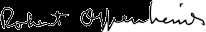  Signature of  J. Robert Oppenheimer 