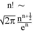  Stirling's formula 