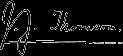  Signature of  J.J. Thomson 