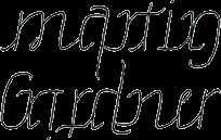  Center-symmetrical MARTIN GARDNER  ambigram, created by Scott Kim in 1993 