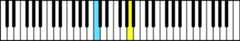  61-key keyboard 
