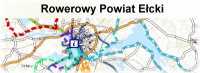 Rowerowy powiat ełcki - kliknięcie spowoduje otwarcie nowego okna