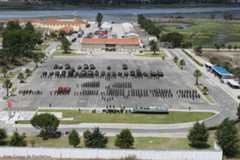 A Escola de Fuzileiros em Vale de Zebro.