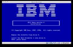 OS/2 Warp 4 Installation Boot Logo