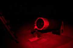 Observing in red light