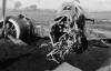 Photo of Hampden AE433 after crashing in Holland, 8/9 November 1941