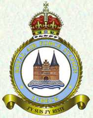 RAF Lubeck badge