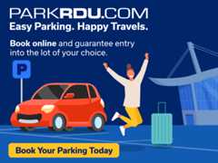 ParkRDU.com - easy parking, happy travels. Book online and guarantee entry into the lot of your choice. Book your parking today.
