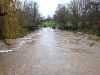 The River Chew in flood, Dapps Hill, Keynsham