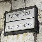 High water plaque, Pensford