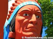 Big Chief: Interstate Muffler Man Big Chief: Interstate Muffler Man