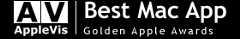 AppleVis Best Mac App Logo