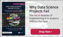 Why Data Science Projects FailThe Harsh Realities of Implementing AI and Analytics, without the Hype - Shop Now