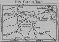 Allenberry Location Map