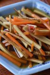 ごぼうの南蛮漬けの写真