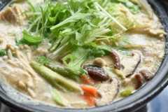 ごま豆乳鍋のレシピ写真