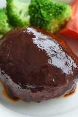 基本のハンバーグの写真