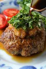 和風ハンバーグの写真