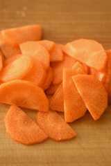 半月切りの写真