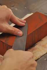 包丁の研ぎ方の写真