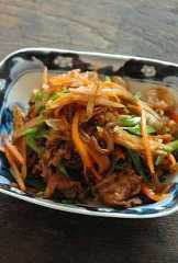 五目きんぴらの写真