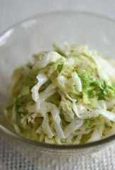 和風コールスローの写真