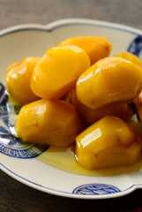 栗の甘露煮の写真