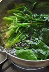 ほうれん草のゆで方/ゆで時間の写真