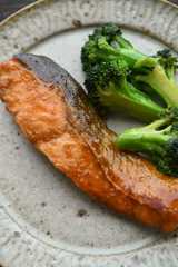 鮭の照り焼きの写真