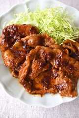 豚の生姜焼きの写真