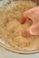 おいしい米の研ぎ方の写真