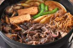 すき焼きのレシピ写真