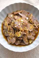 砂肝のねぎポン酢の写真