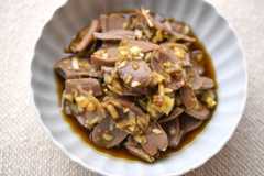 砂肝のねぎポン酢のレシピ写真