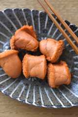 たらこの焼き方の写真