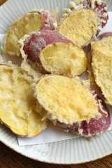 さつまいもの天ぷらの写真