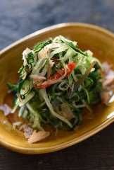 水菜の漬物の写真