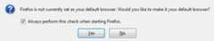 default firefox browser in windows 10