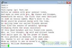 A Regular Expression Character Class Example