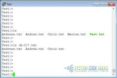 A Regular Expression Character Range Example