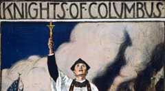 Poster, Knights of Columbus, William Balfour Ker, 1917, Library of Congress