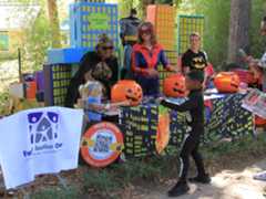 trick-or-treat station