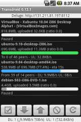 Transdroid 0.13 from 2009