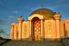 Turkmenistan - Ashgabat: annex to the Kipchak Mosque - mausoleum with the remains of Saparmurat Turkmenbashi's parents and brothers - photo by G.Karamyanc