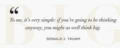 quote from Donald J. Trump