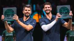 Simone Bolelli and Andrea Vavassori won the Rotterdam doubles title on Sunday.